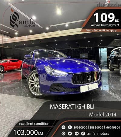 Maserati Ghibli Model 2014