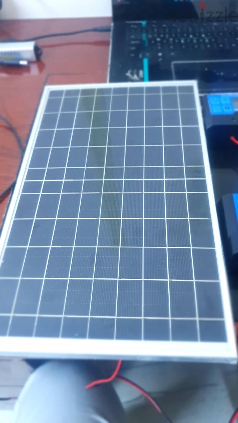 12V Solar Panel Kit 10W-20W PWM Charge Controller Battery Charger USB 1