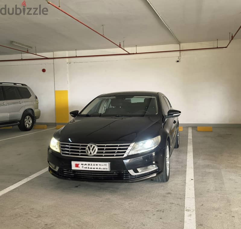 Volkswagen Passat CC 2013, Black Colour, 1800 CC 2