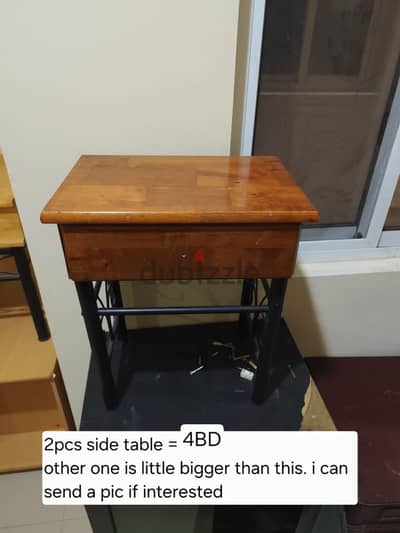 2 Side Tables - (3 BD)