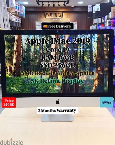 Apple IMAC 2019 Core i9 4GB Graphics