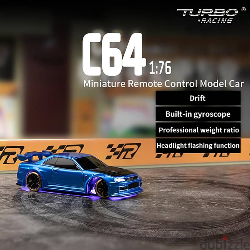 turbo Racing c64 1:76 Drift car 2