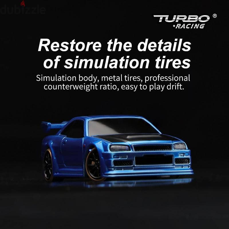 turbo Racing c64 1:76 Drift car 3
