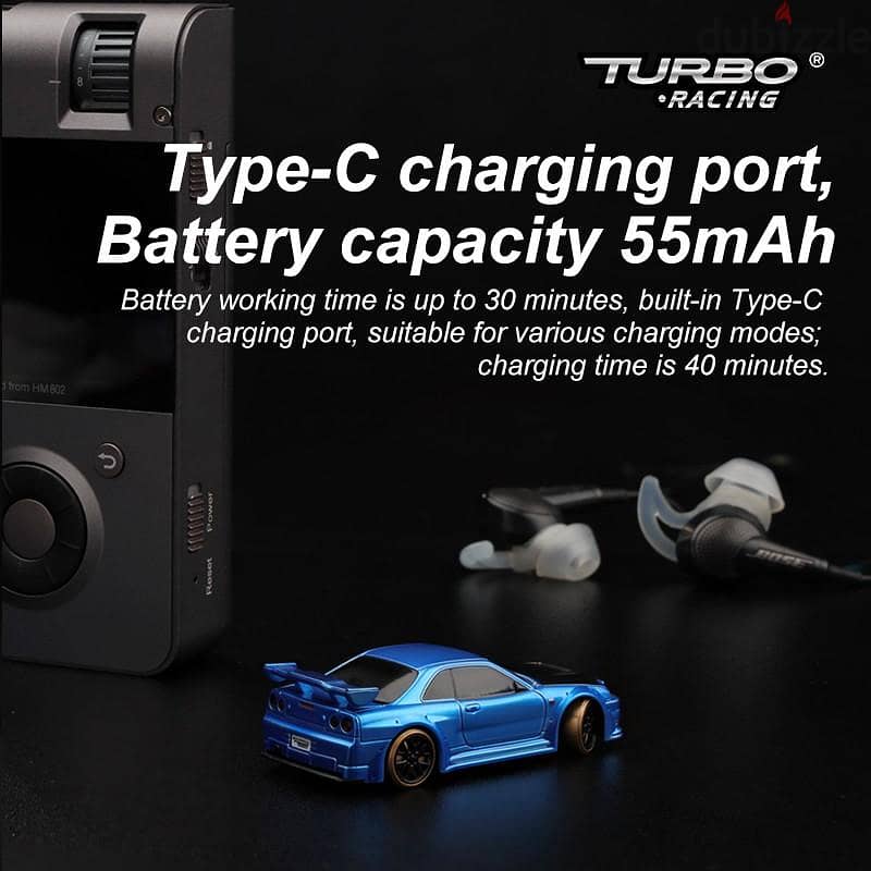 turbo Racing c64 1:76 Drift car 4