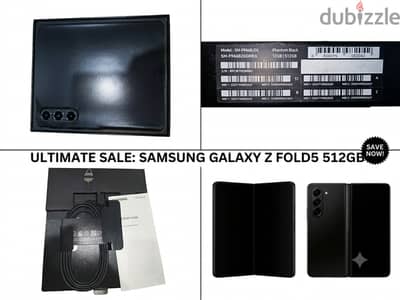 Samsung Galaxy Z fold5 bundle for sale – BD249 negotiable