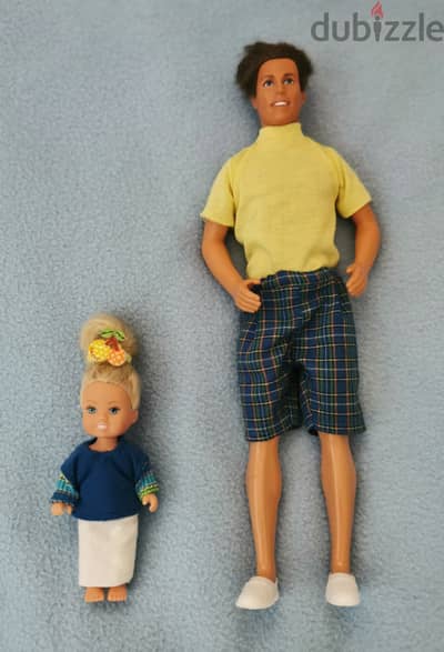 Barbie's Ken and daughter