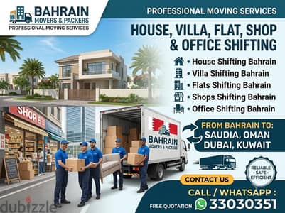 House shifting Bahrain Mover Packer Villa Apartment flat store