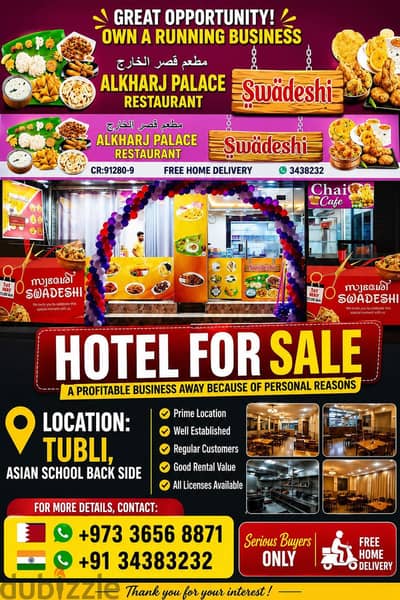 restaurant for sale