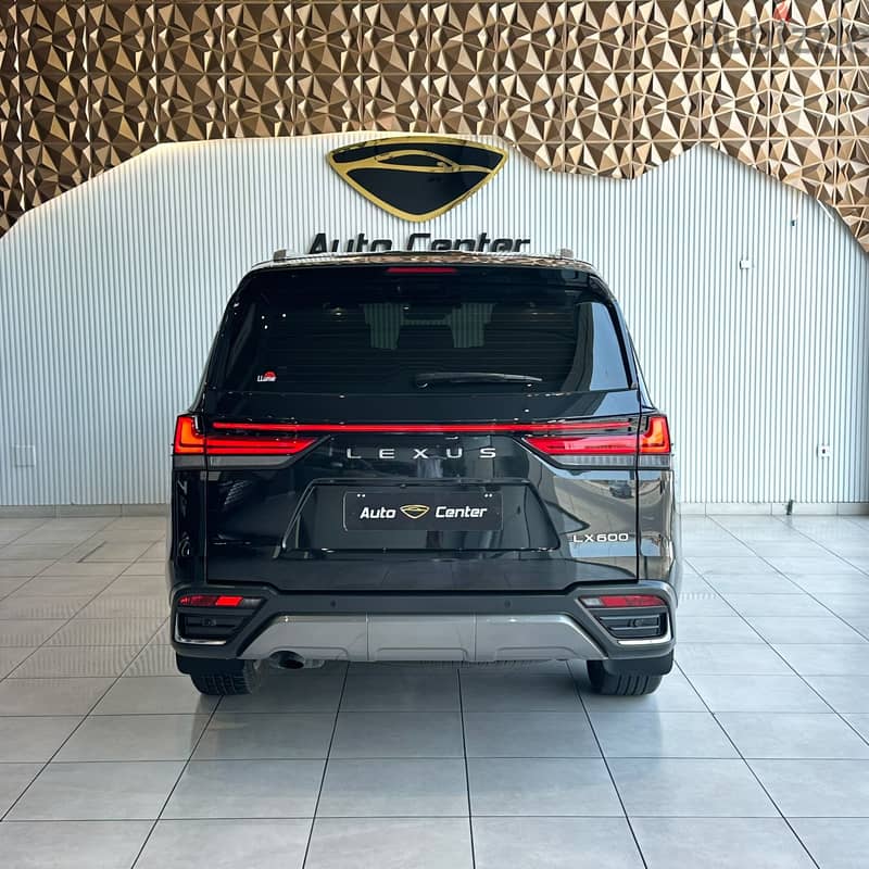 LEXUS LX600 URBAN 7 SEATER 2023 BLACK 3