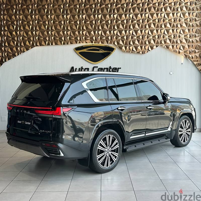 LEXUS LX600 URBAN 7 SEATER 2023 BLACK 4