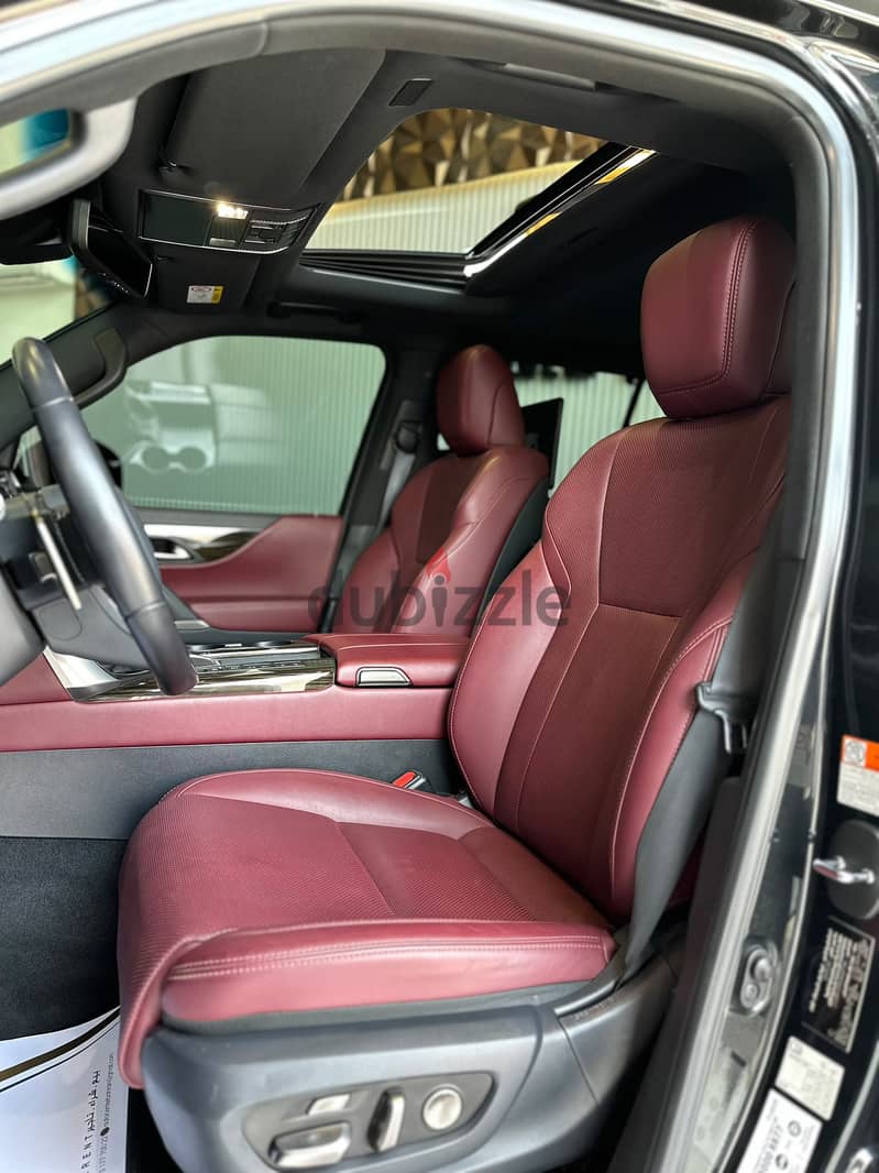 LEXUS LX600 URBAN 7 SEATER 2023 BLACK 8