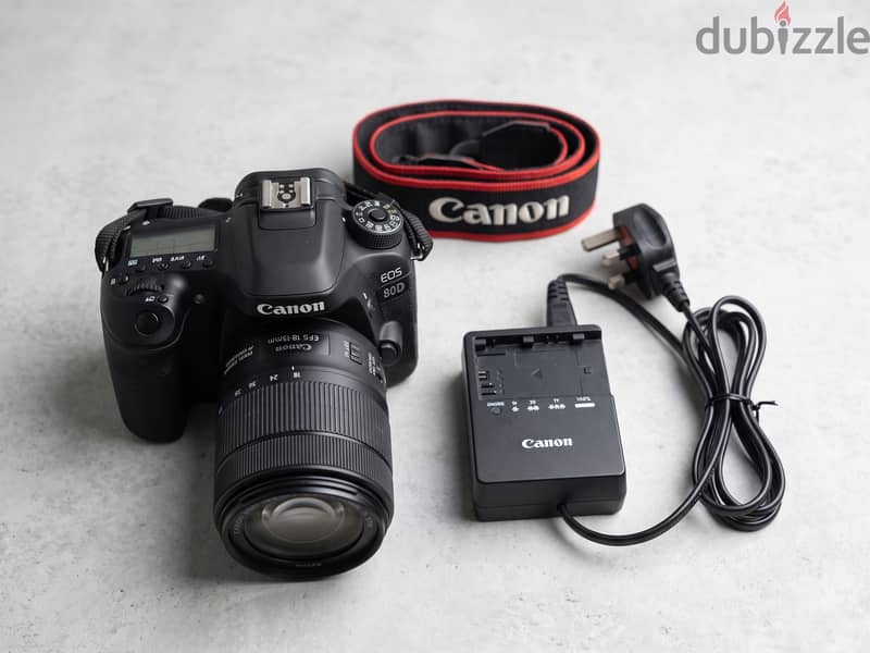 Canon EOS 80D + 18-135mm Lens — FOR SALE 2
