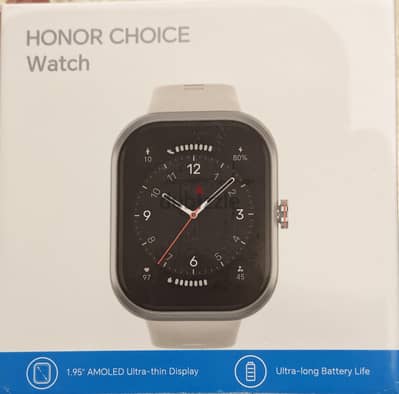 new sealed honor choice watch white color with warranty