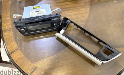 Original Toyota Corolla (2014–2019) Radio + OEM Dash Frame