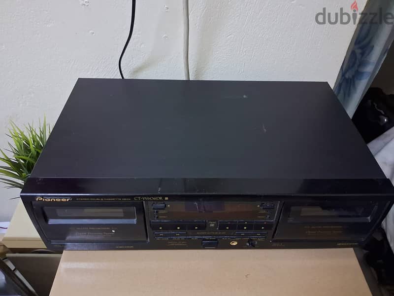Stereo Double cassette Deck (CT-W606DR) -A side working -MFD Nov 2007 1