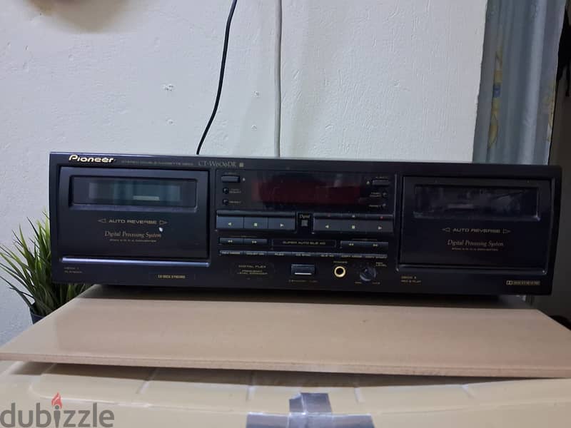 Stereo Double cassette Deck (CT-W606DR) -A side working -MFD Nov 2007 3