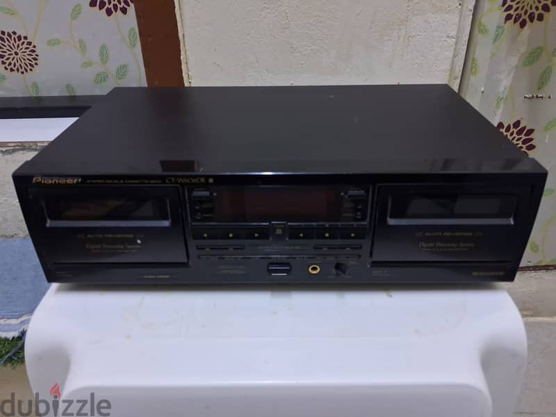 Stereo Double cassette Deck (CT-W606DR) -A side working -MFD Nov 2007 5