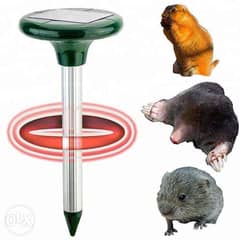Solar Powered Ultrasonic Rat Mouse Mice Snake Pest Bird Mosquito Repel 0