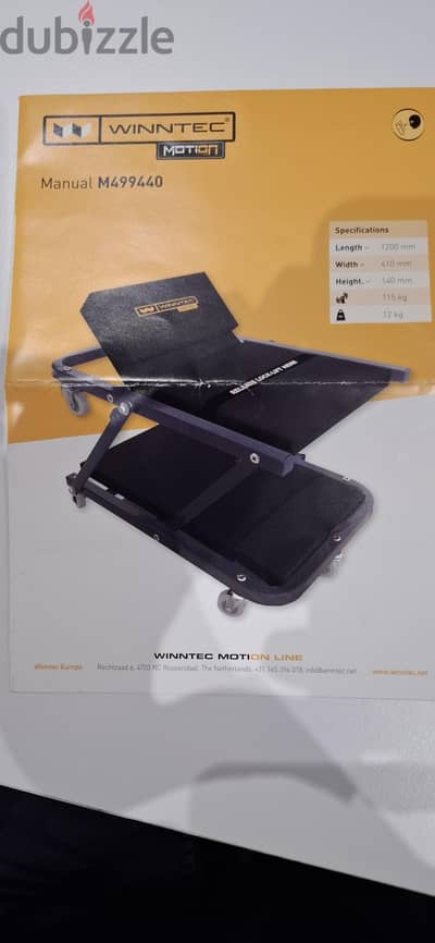 New Winntec Motion Long Foldable seat