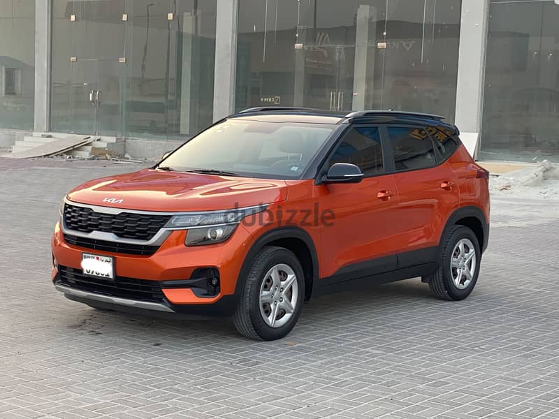 Kia Seltos 2022 Orange 1