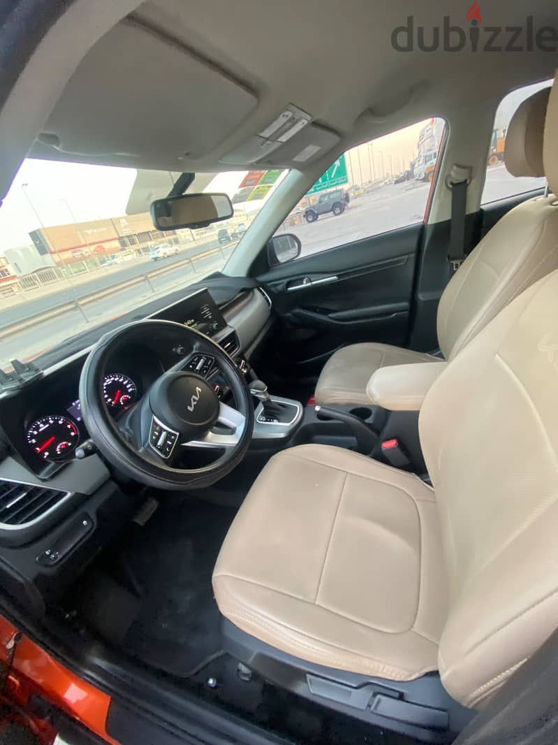 Kia Seltos 2022 Orange 4