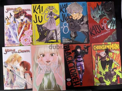 3BD Manga books, Bundle 1: 13BD, Bundle 2: 7.5BD