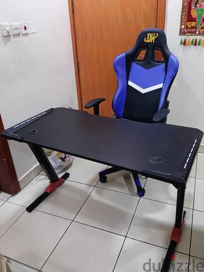 Gaming Table + Chair for Sale