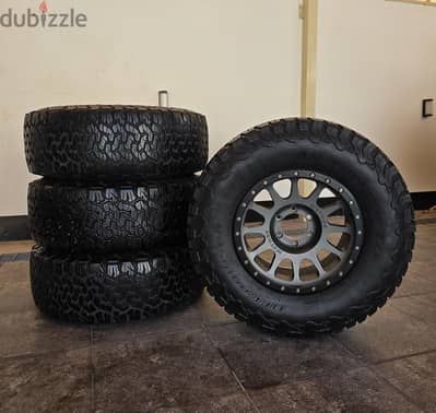 METHOD WHEEL WITH BF TYRES