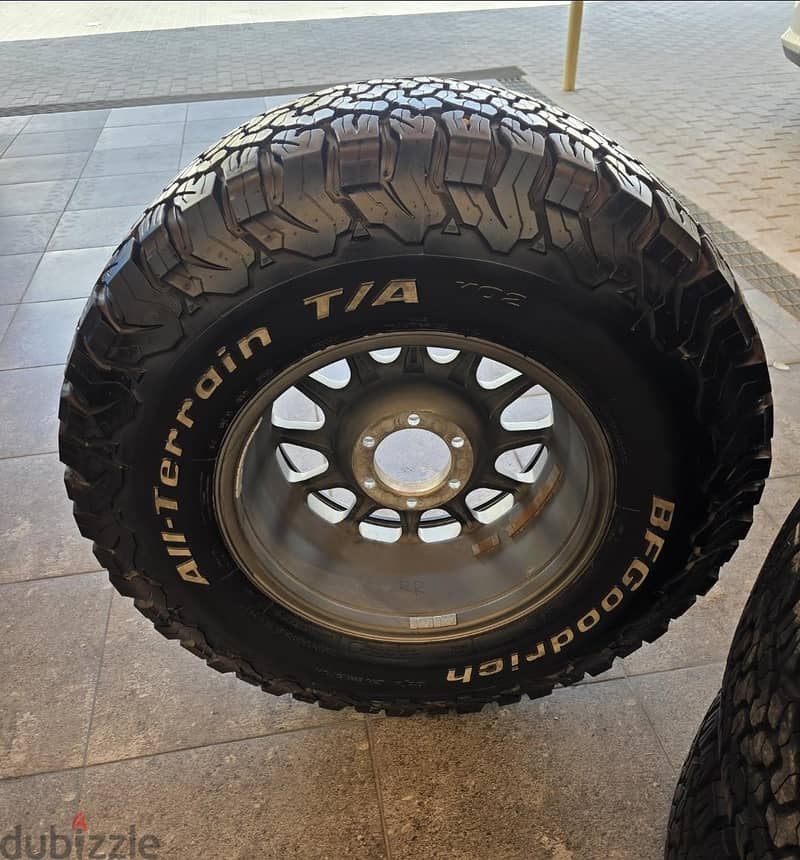 METHOD WHEEL WITH BF TYRES 1