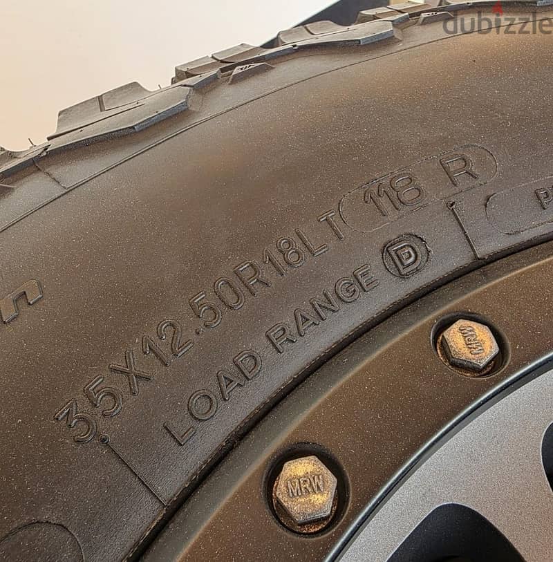 METHOD WHEEL WITH BF TYRES 2