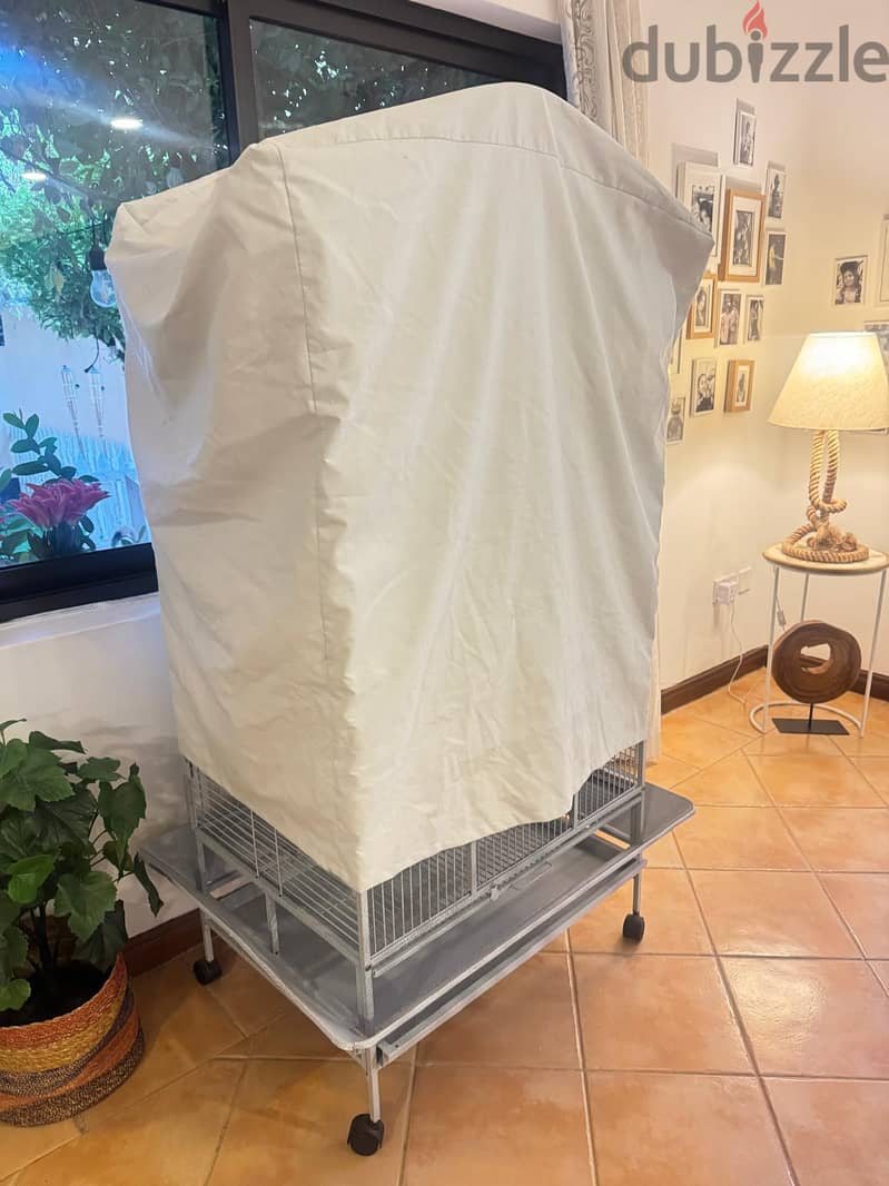 Large Parrot Cage with Stand, Toys & Accessories/ 6