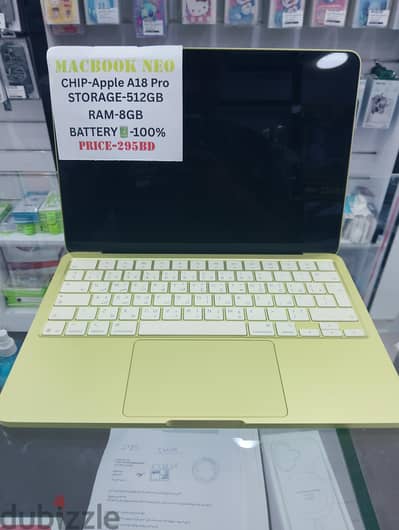 MacBook Neo 13-inch A18 pro