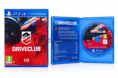 PS4 DRIVECLUB RACING GAME -ORIGINAL DISC & CASE