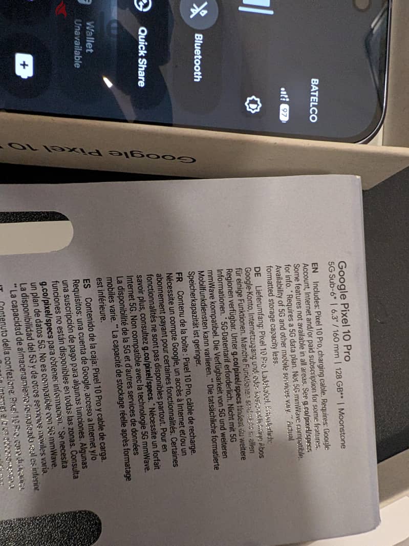 Google Pixel 10 Pro moonstone barely used 1