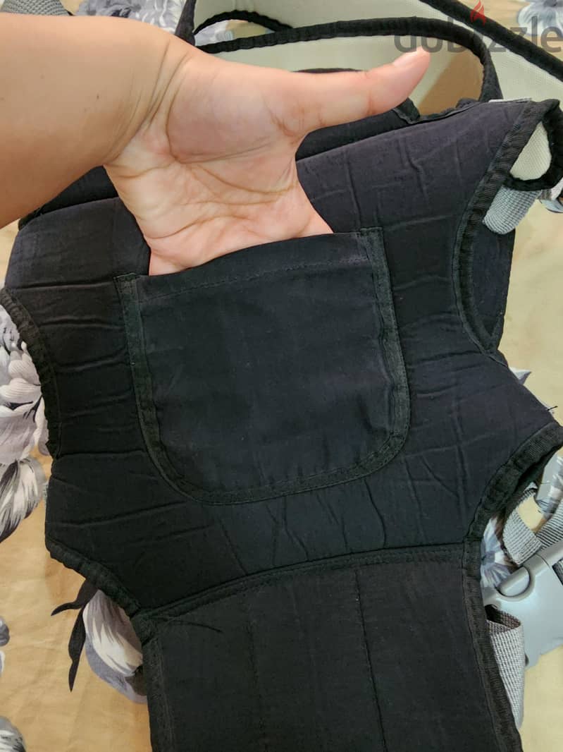 Black Baby Carrier belt  | Comfortable & Adjustable 2