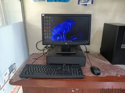 HP EliteDesk i7 10th Gen PC4 8GB RAM/128GB SSD 19 Display Monitor HD