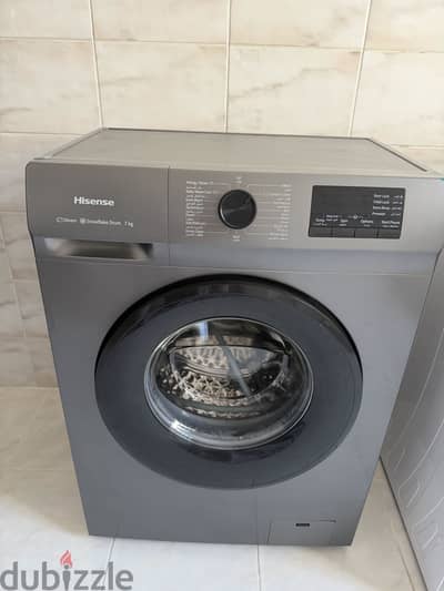 Washer and dryer under warranty 175 BHD