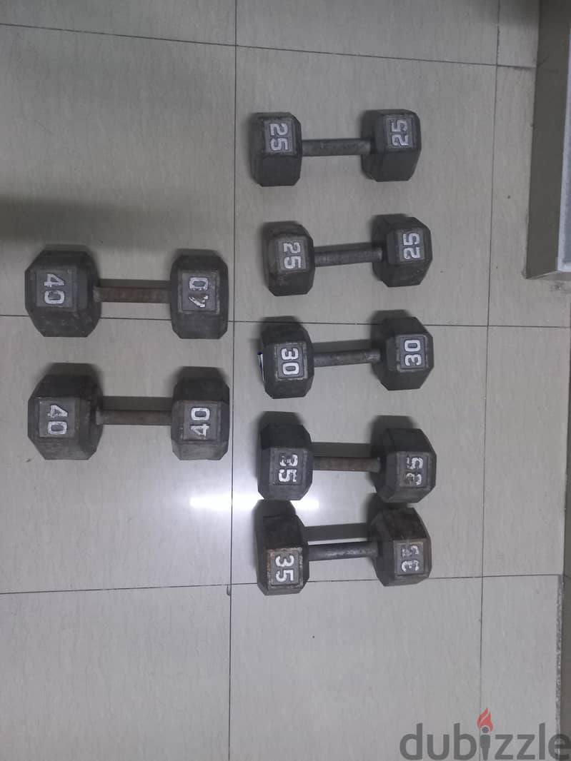 dumbells   and    bar 3