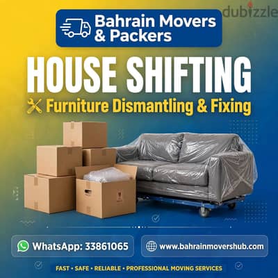 Bahrain Best Movers and Packers - House Villa Office Shifting