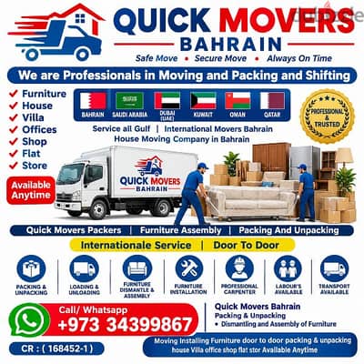 household items packing & moving professional service movers & packers
