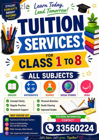 Tution services available
