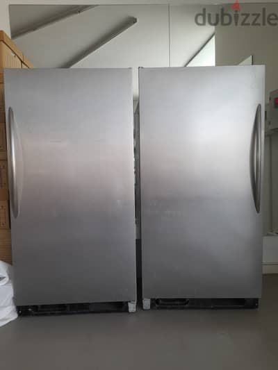 Frigidaire Refrigerator & Upright Freezer – Matching Pair