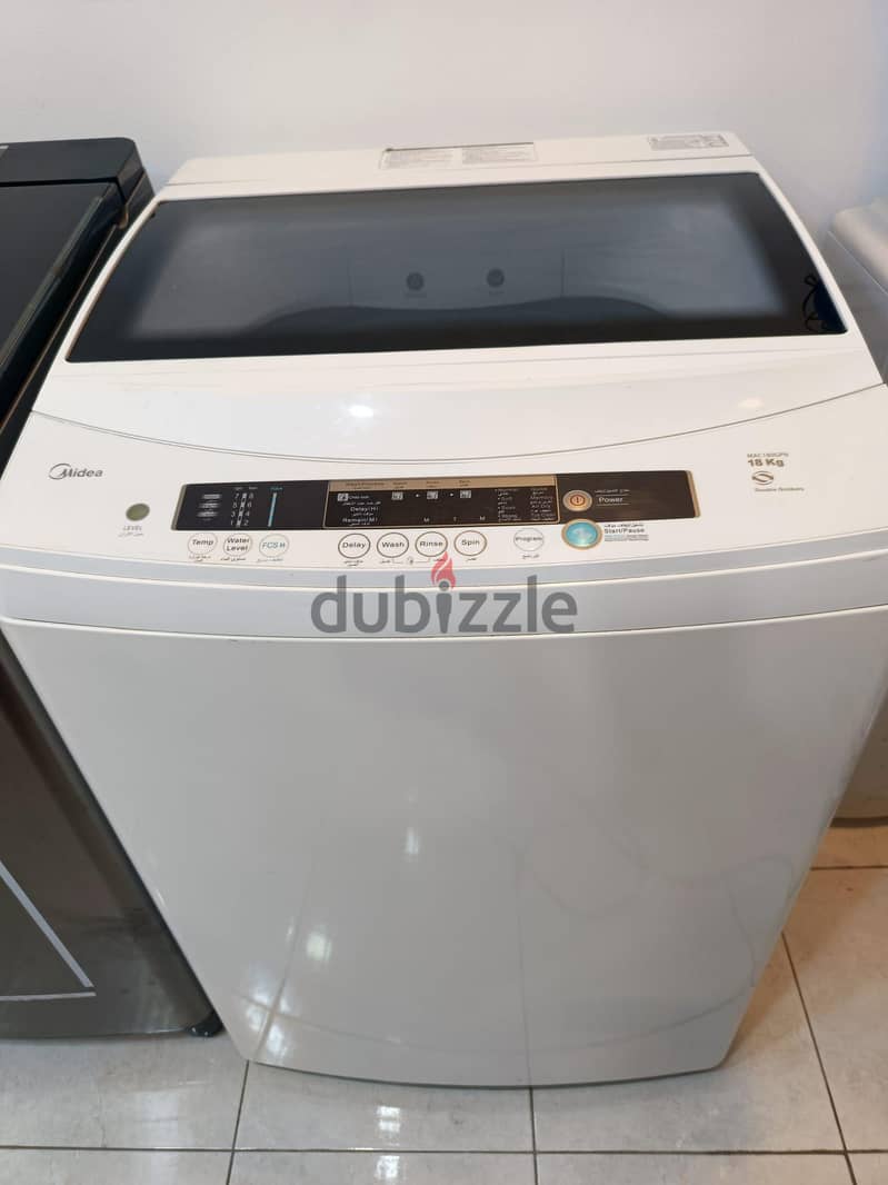 Midea 18KG Very Good Condition Washing Machine Only 75BD 1