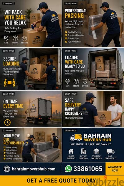 Professional Movers in Bahrain