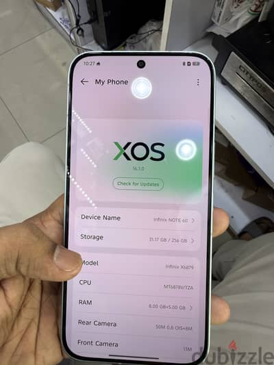 Infinix note 60 5g 8/256