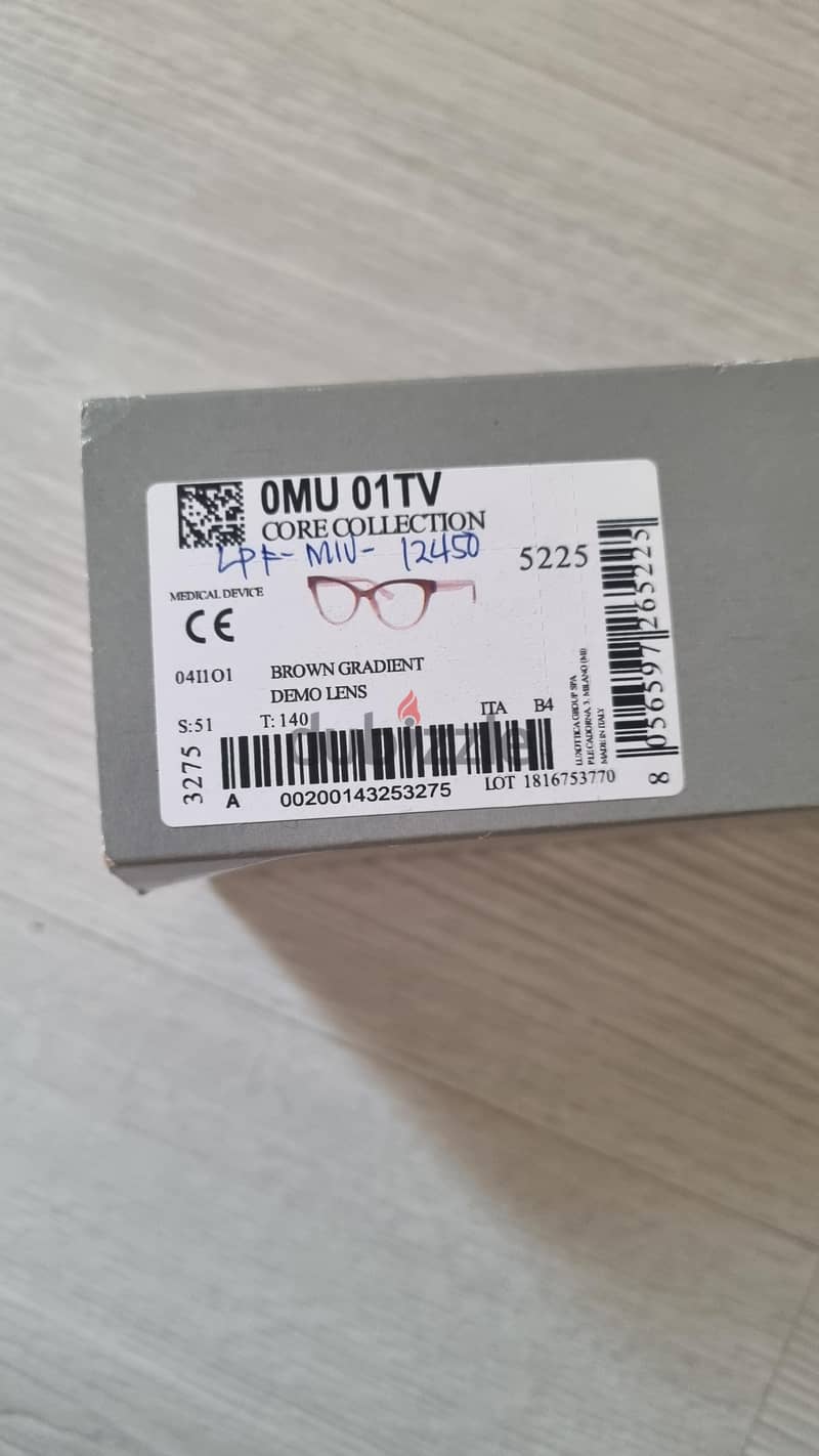MIU MIU MuO1ty Cat's-Eye glasses 3