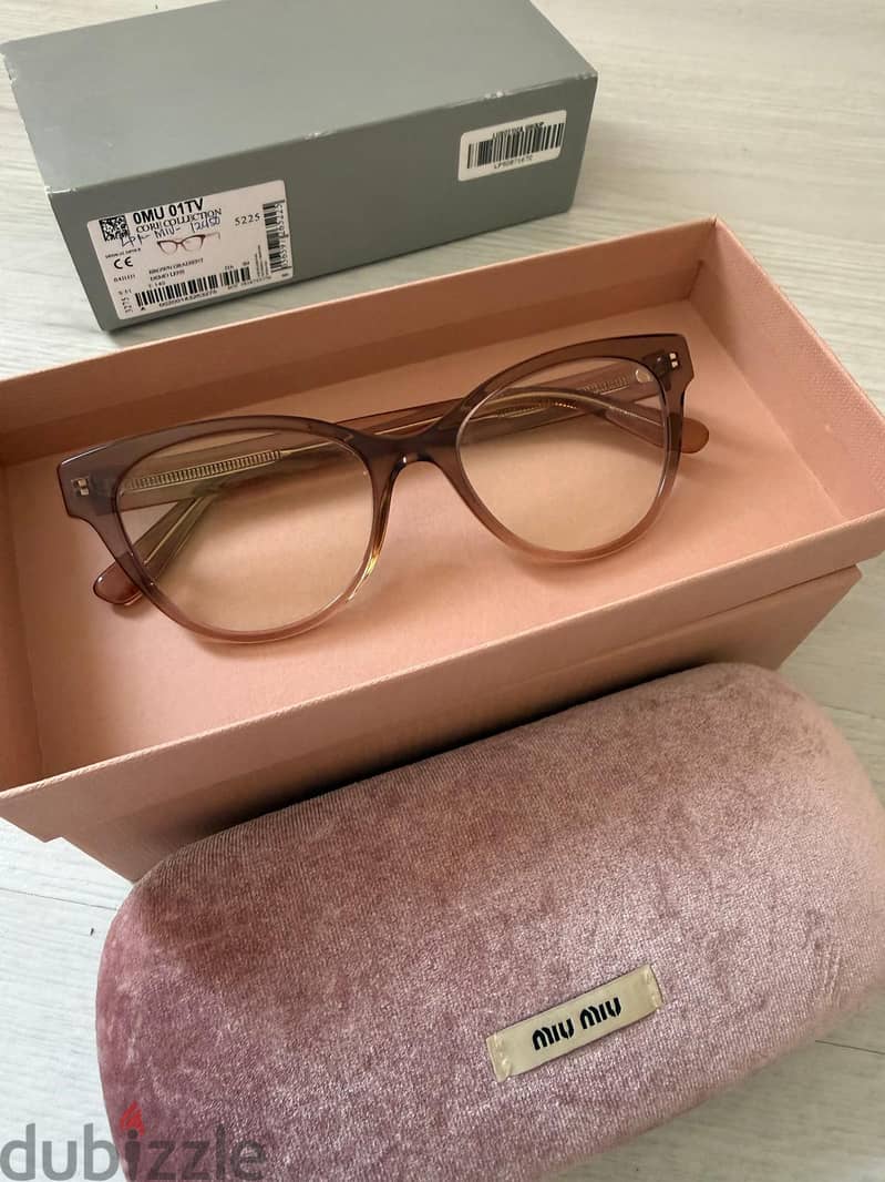MIU MIU MuO1ty Cat's-Eye glasses 5