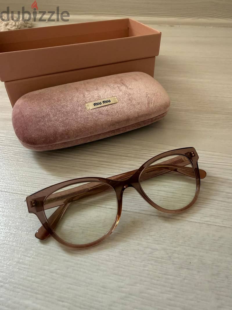 MIU MIU MuO1ty Cat's-Eye glasses 6