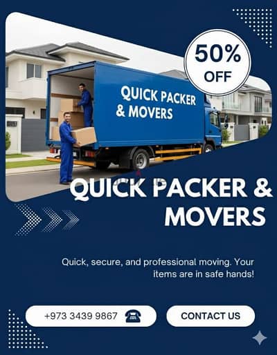 BEST MOVING & PACKING BAHRAIN CALL:34399867 SERVICE FURNITURE SHIFTING