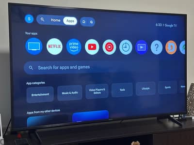 65 inch Sony Bravia 4K Google TV